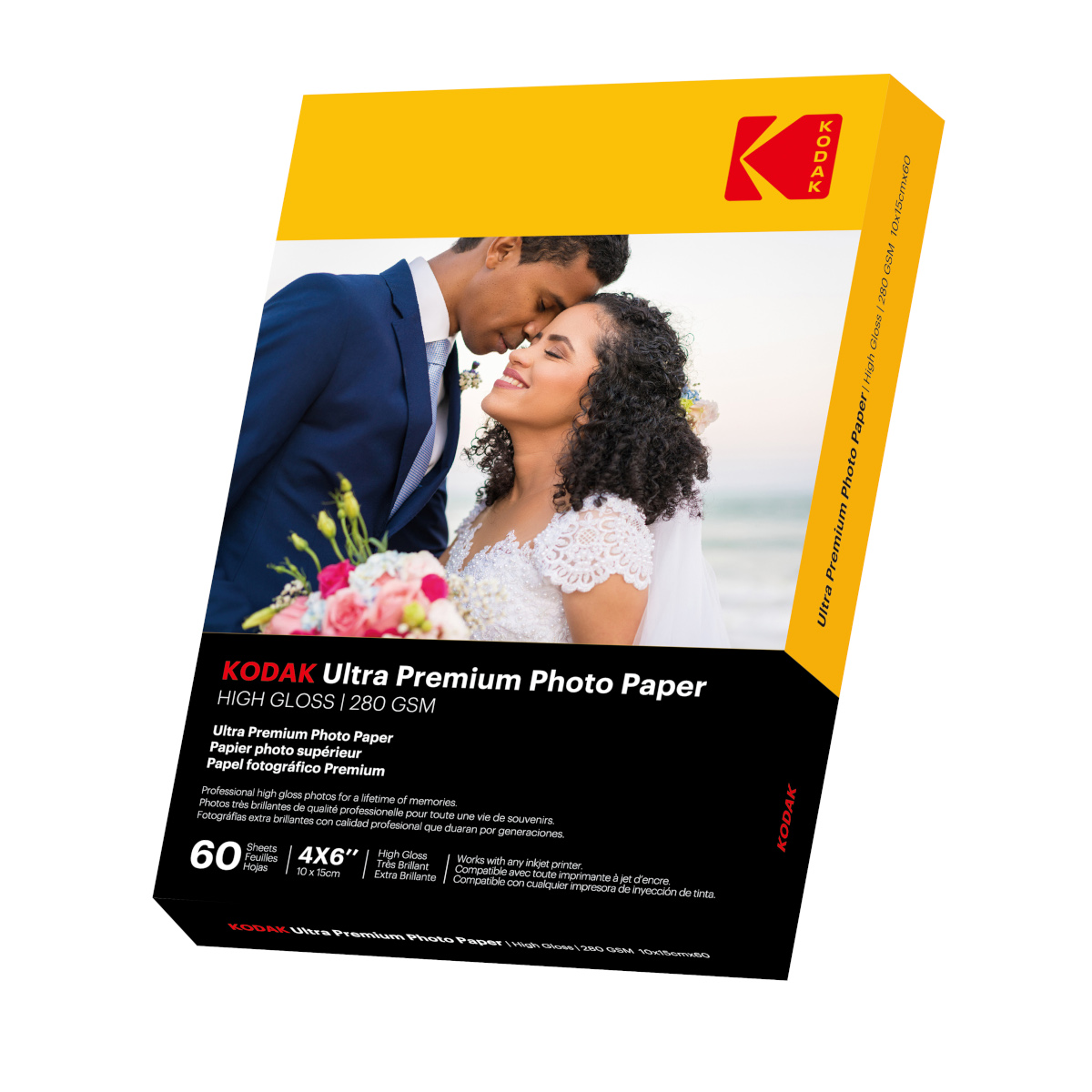KODAK Ultra Premium Photo RC Gloss (280g/m<sup>2</sup>) 10×15 (4R) - 60 listů